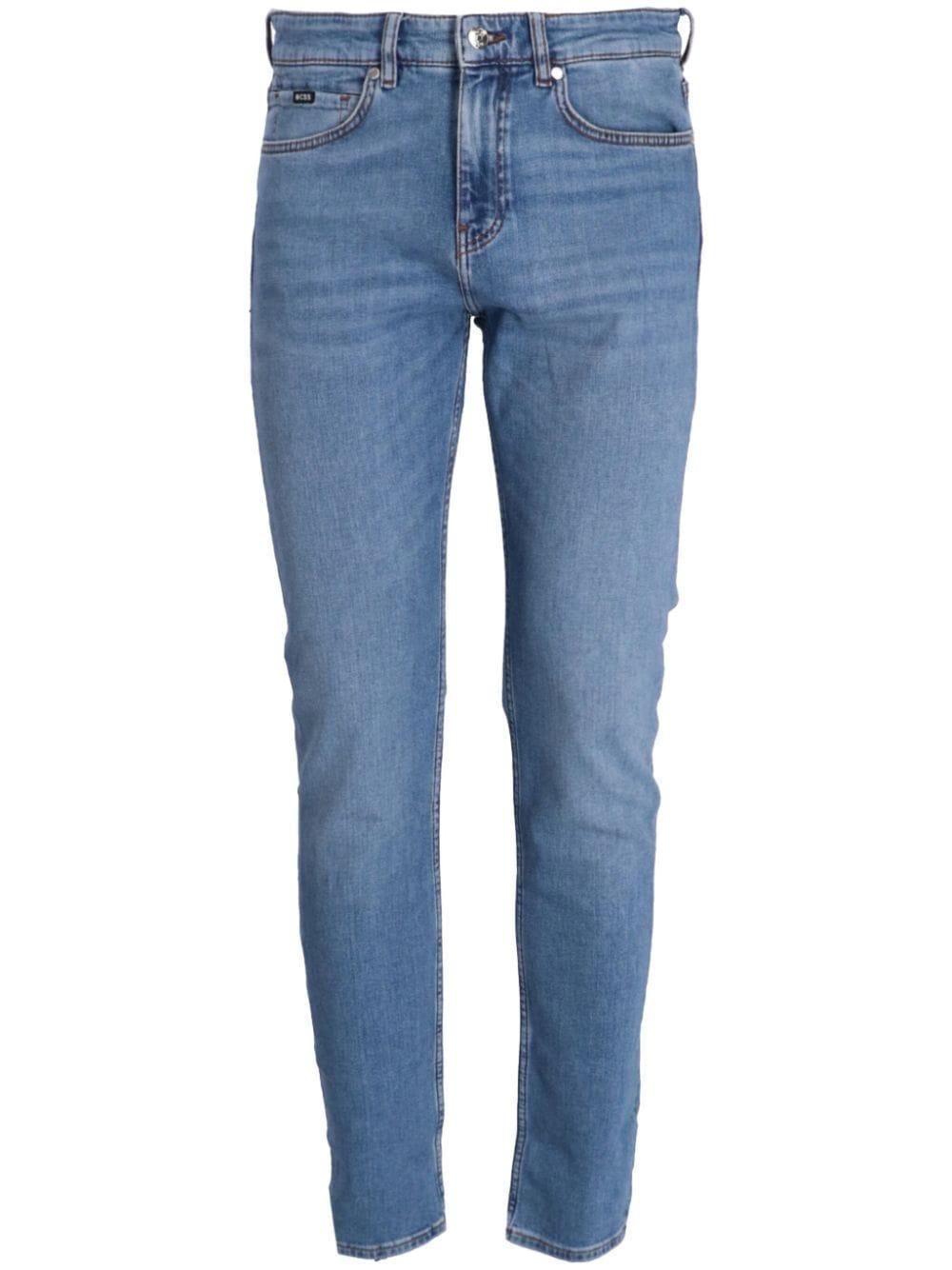 HUGO BOSS Straight-leg Jeans In Blue Product Image