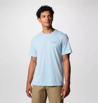 Big & Tall Columbia Thistletown Hills Omni-Wick Performance Tee, Men's, Size: 2XB, Ripple Blue Grey Product Image