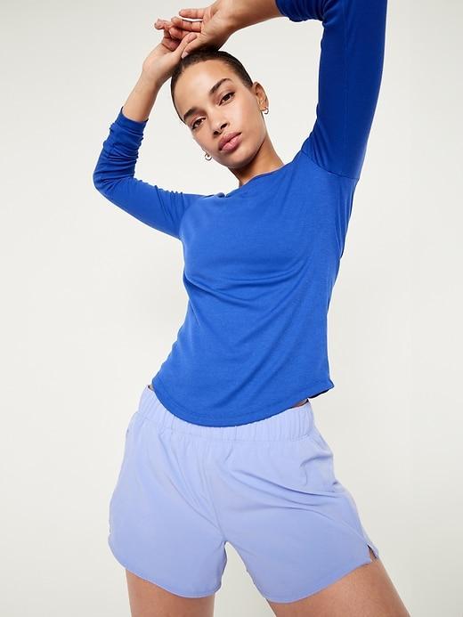 Mid-Rise StretchTech Run Shorts -- 3-inch inseam Product Image