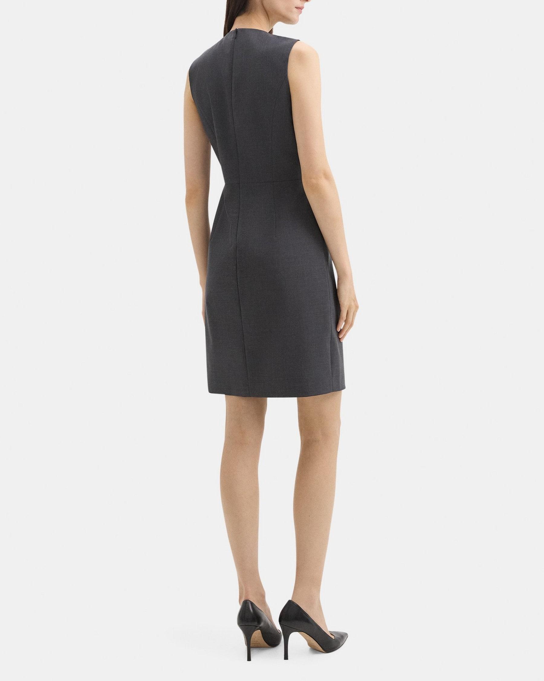 Sheath Dress in Stretch Wool Product Image