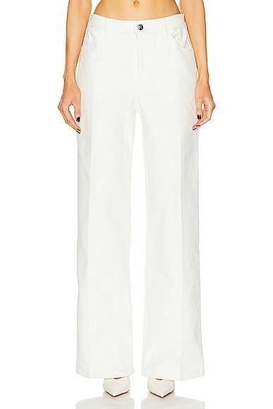 SPRWMN Carpenter Pant in White Product Image