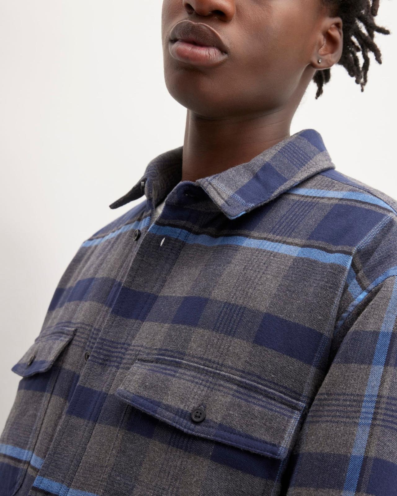 The Flannel Filled Shirt Jacket Product Image