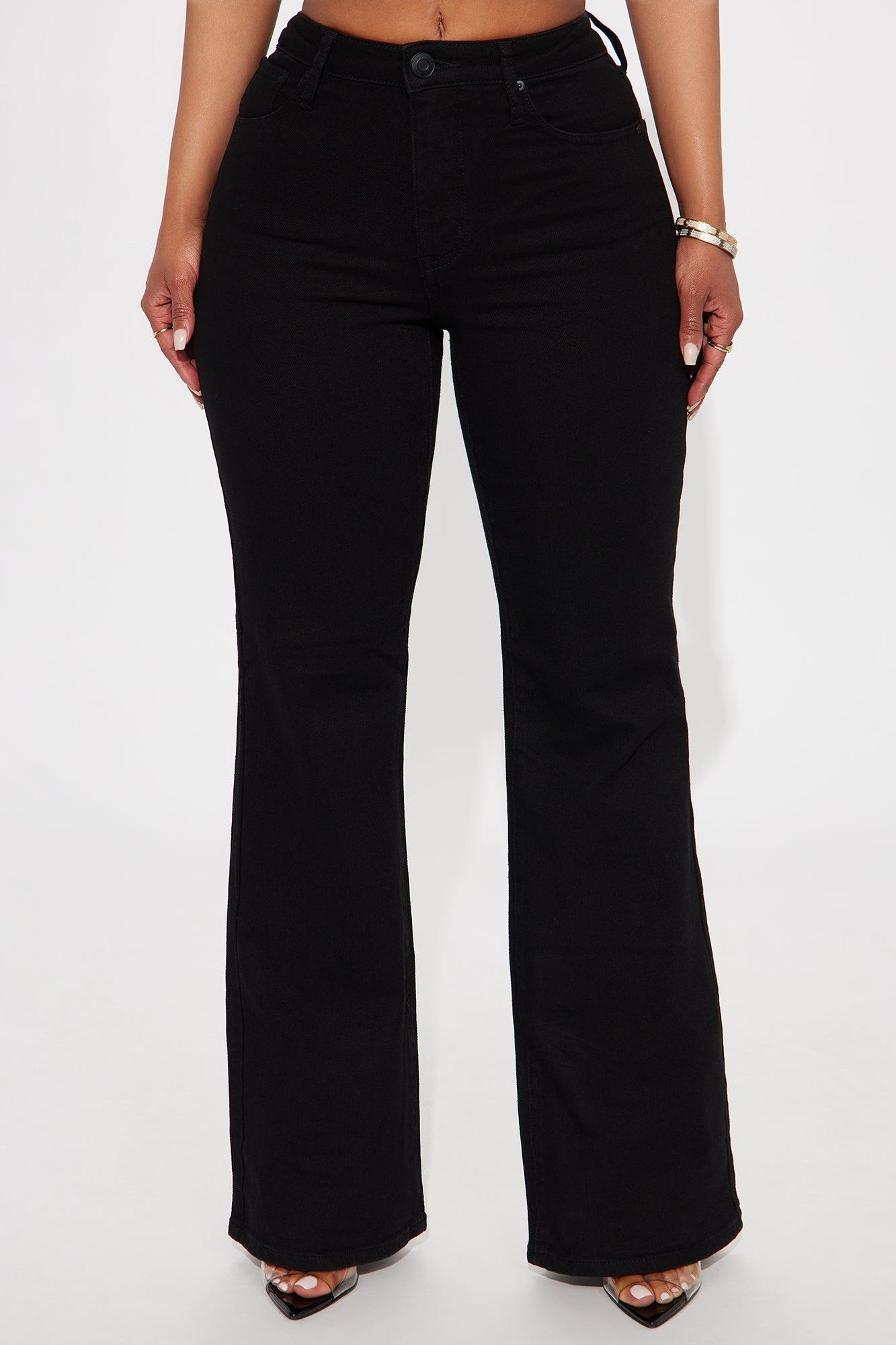 Stargazer High Rise Flare Jeans - Black Product Image