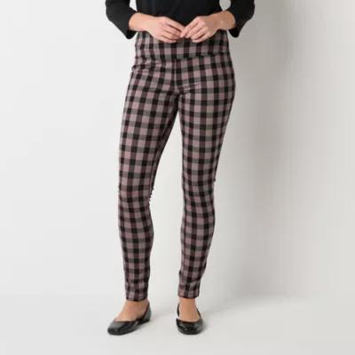 Liz Claiborne Lori Ponte Womens Mid Rise Full Length Leggings Product Image