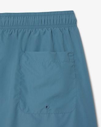 Mid Length Monochrome Swim Trunks Product Image