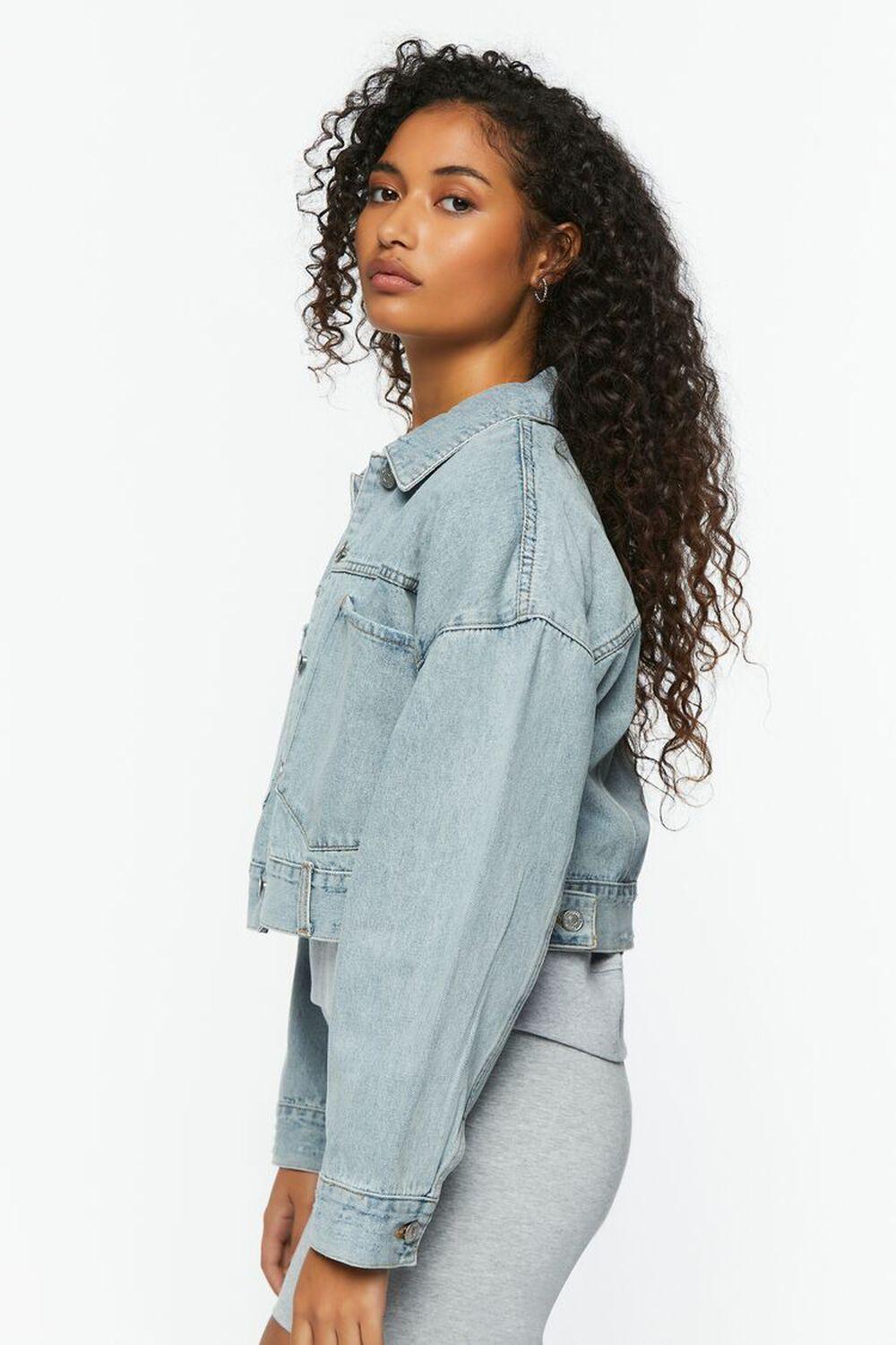 Cropped Denim Jacket | Forever 21 Product Image