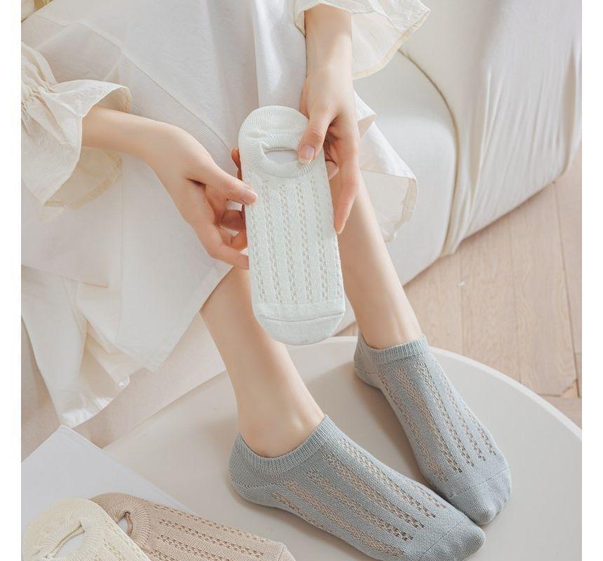 Plain No-Show Socks Product Image