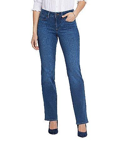 NYDJ Marilyn Straight Leg Full Length Jeans Product Image
