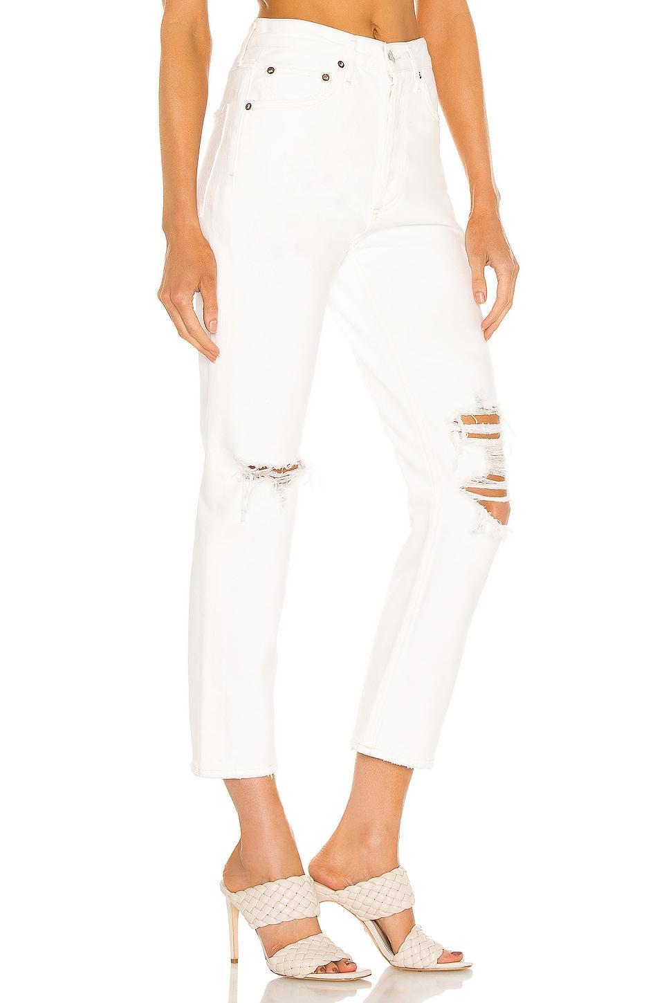 Riley High Rise Straight Crop AGOLDE Product Image