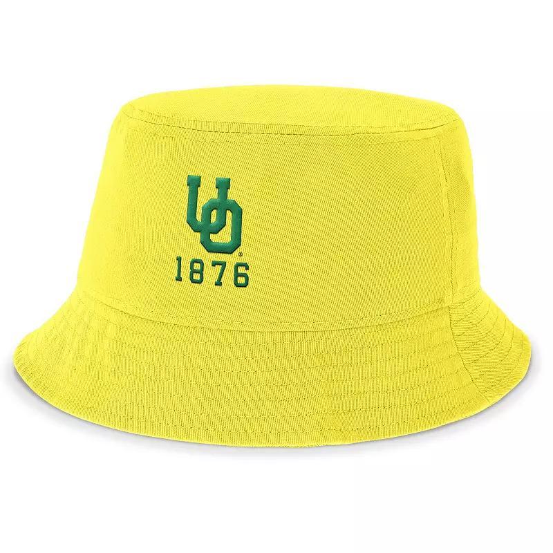 Men's Nike Yellow Oregon Ducks Legacy Apex Bucket Hat, Size: Medium Product Image
