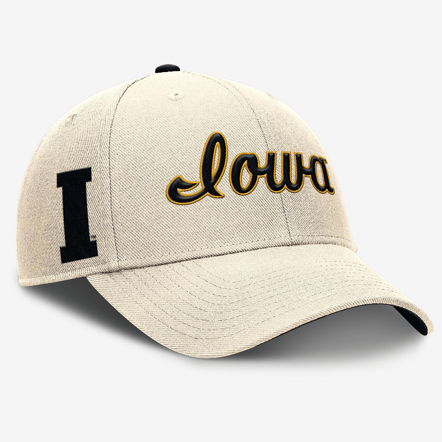 Iowa Hawkeyes Primetime Rise Men's Nike College Adjustable Hat Product Image