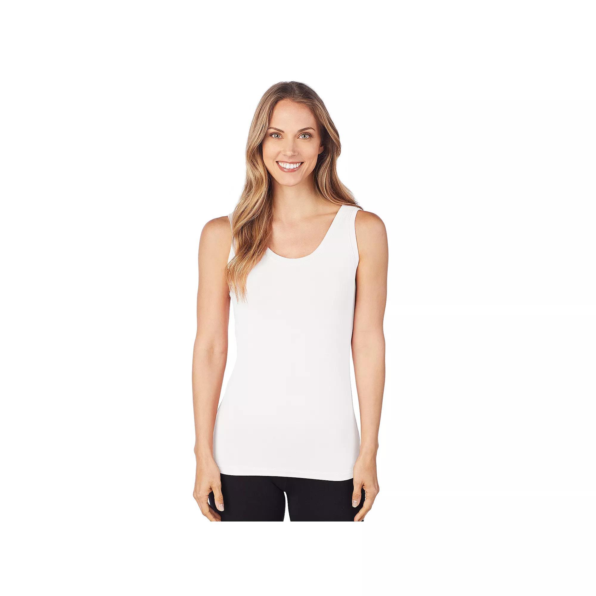 Womens Cuddl Duds Reversible Softwear with Stretch Tank Top Product Image