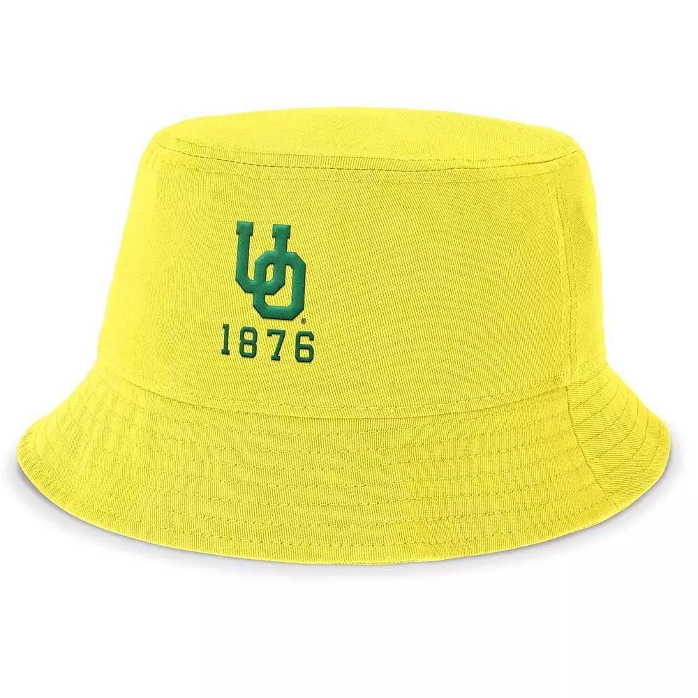 Men's Nike Yellow Oregon Ducks Legacy Apex Bucket Hat, Size: Medium Product Image