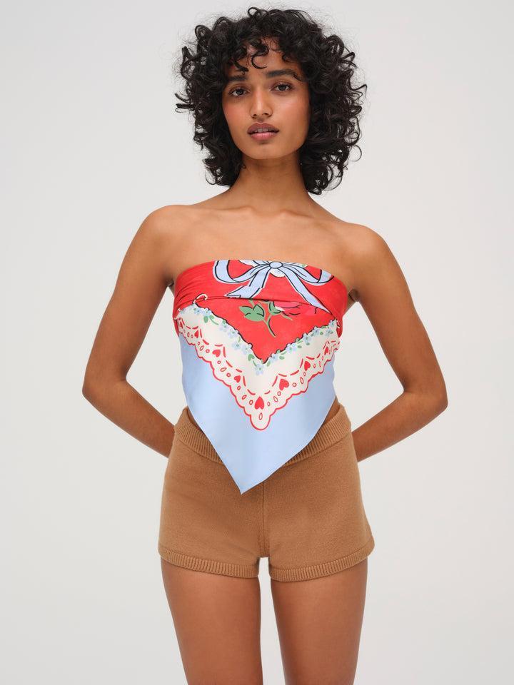 Ellie Knit Short — Neutral Product Image
