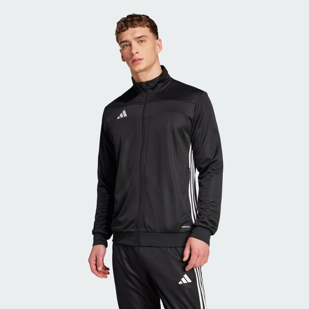 adidas Tiro 25 Essentials Training Jacket Black XS Mens Product Image