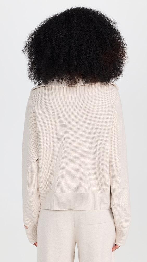 Lunya Cozy Collared Quarter Zip Pullover | Shopbop Product Image