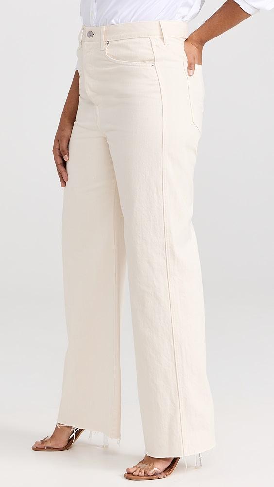 Veronica Beard Jean Taylor High Rise Wide Leg Jeans | Shopbop Product Image