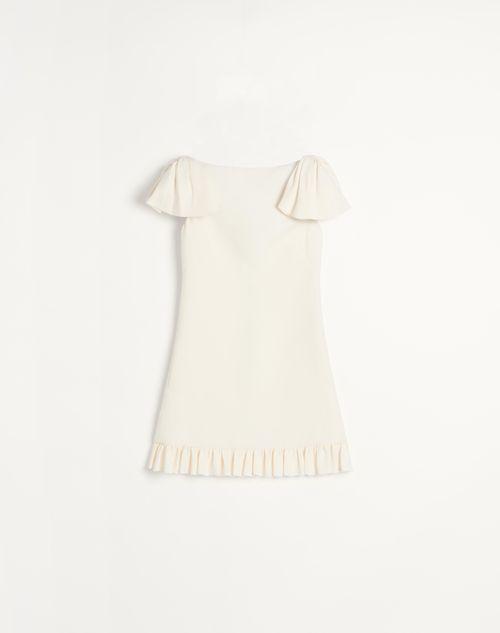 CREPE COUTURE SHORT DRESS  Product Image