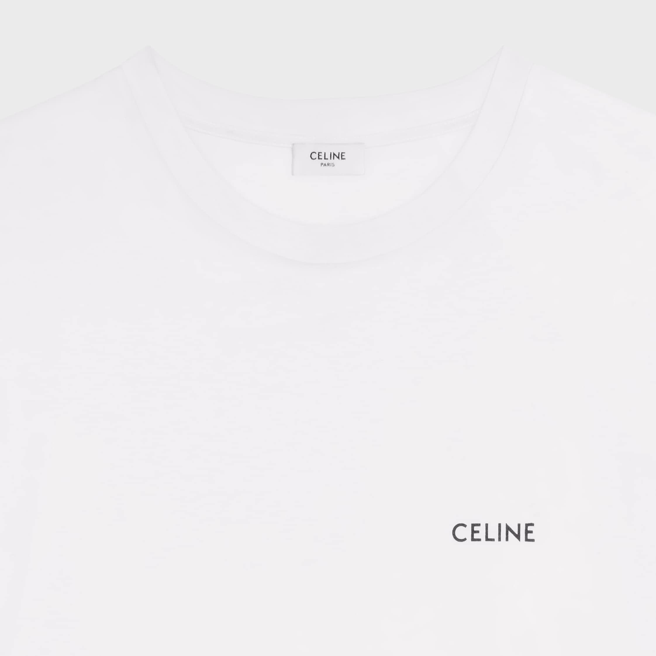 Celine loose t-shirt IN cotton jersey Product Image