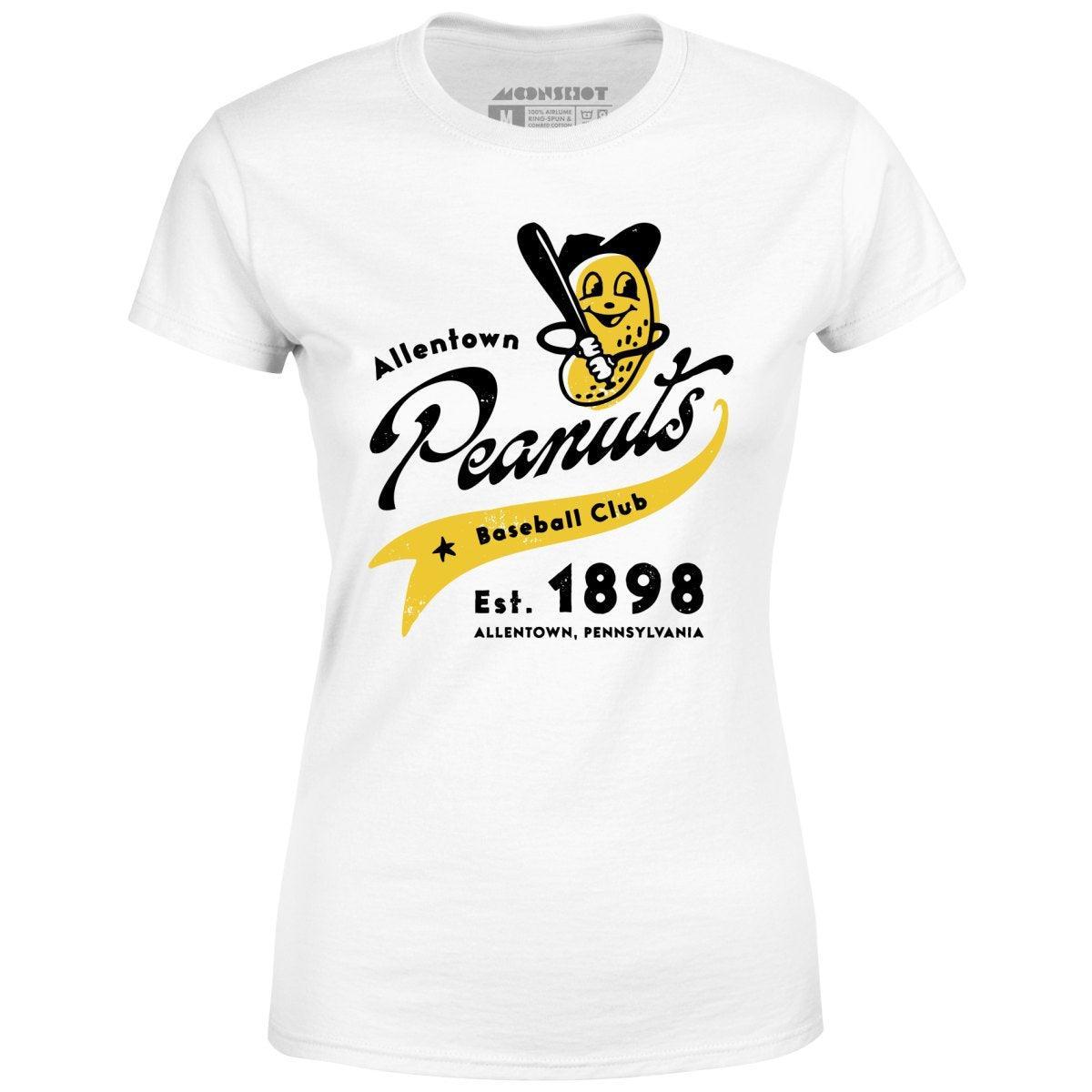 Allentown Peanuts - Pennsylvania - Vintage Defunct Baseball Teams - Women's T-Shirt Female Product Image