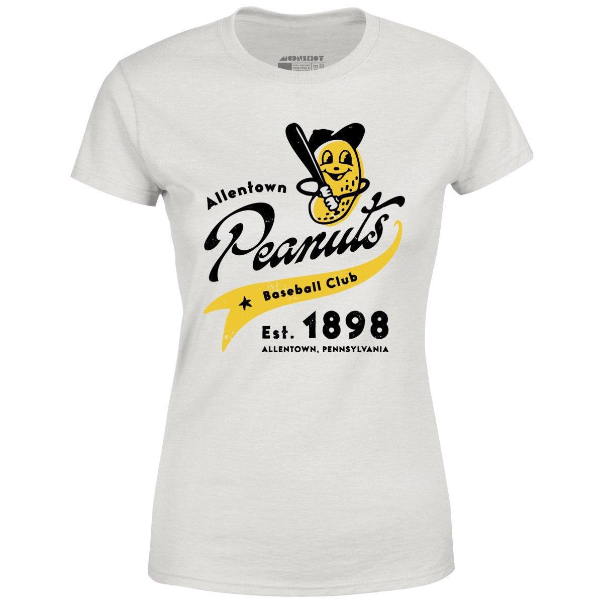 Allentown Peanuts - Pennsylvania - Vintage Defunct Baseball Teams - Women's T-Shirt Female Product Image