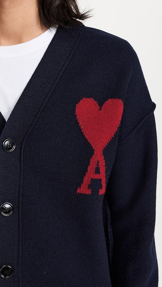 AMI Red ADC Cardigan | Shopbop Product Image