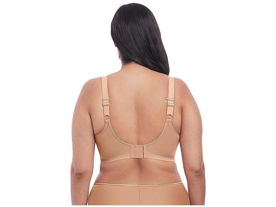 Elomi Plus Size Matilda Embroidered Sheer Plunging Convertible U-Back to Racerback Contour Wire Full Product Image