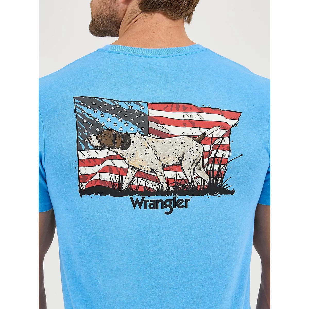 Men's Wrangler Back Graphic T-Shirt in Jet Product Image