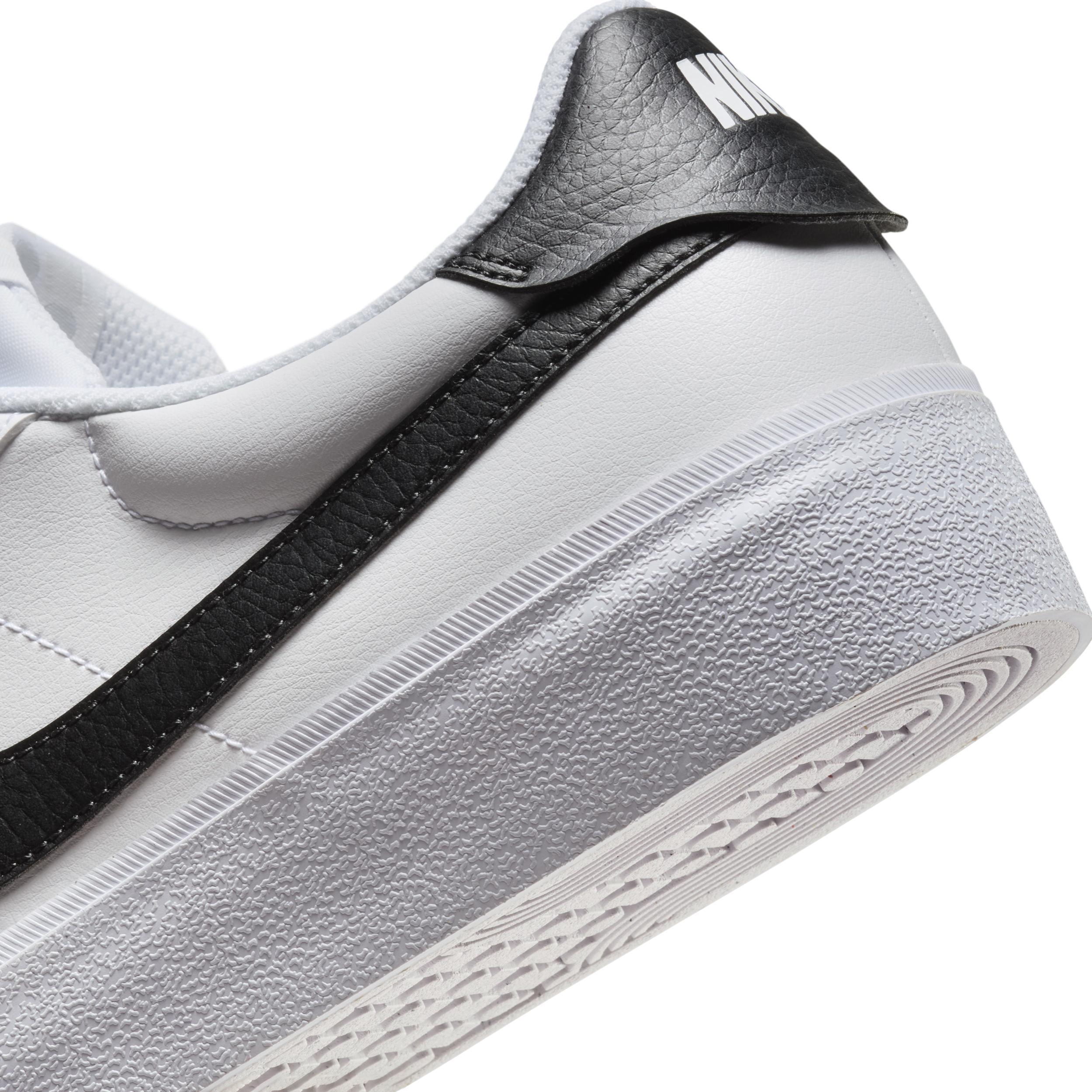 Nike Court Shot Men's Shoes, Size: 7.5, White Black Product Image