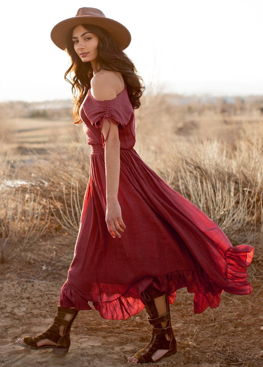 Gia Dress in Mesa Rose Female Product Image