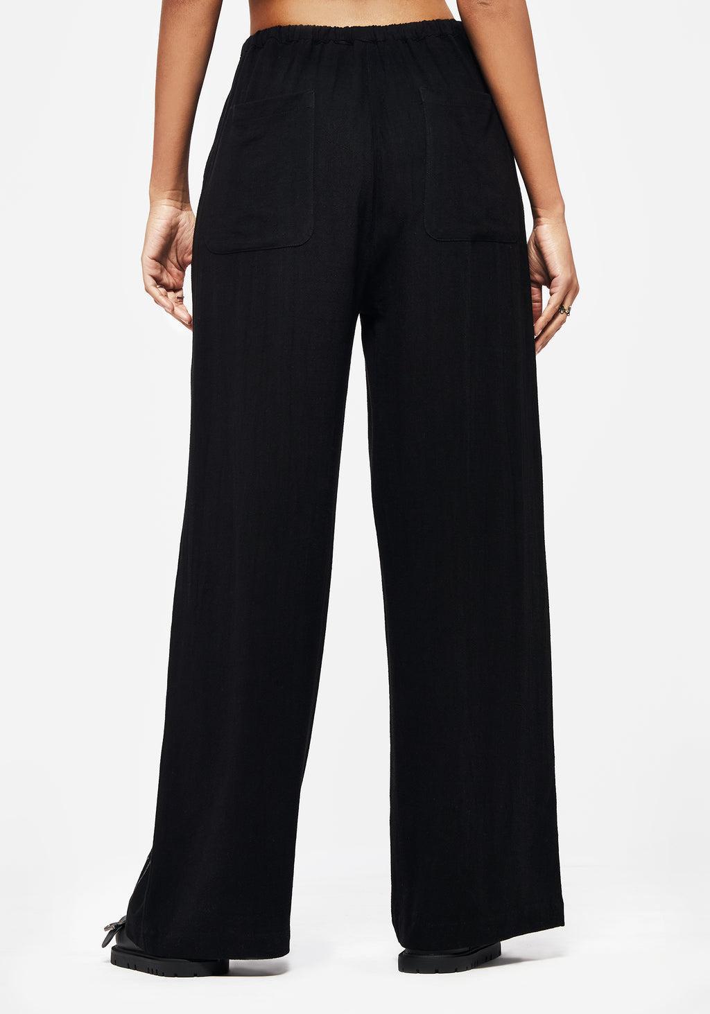 Merrymount Embroidered Wide Leg Trouser Product Image