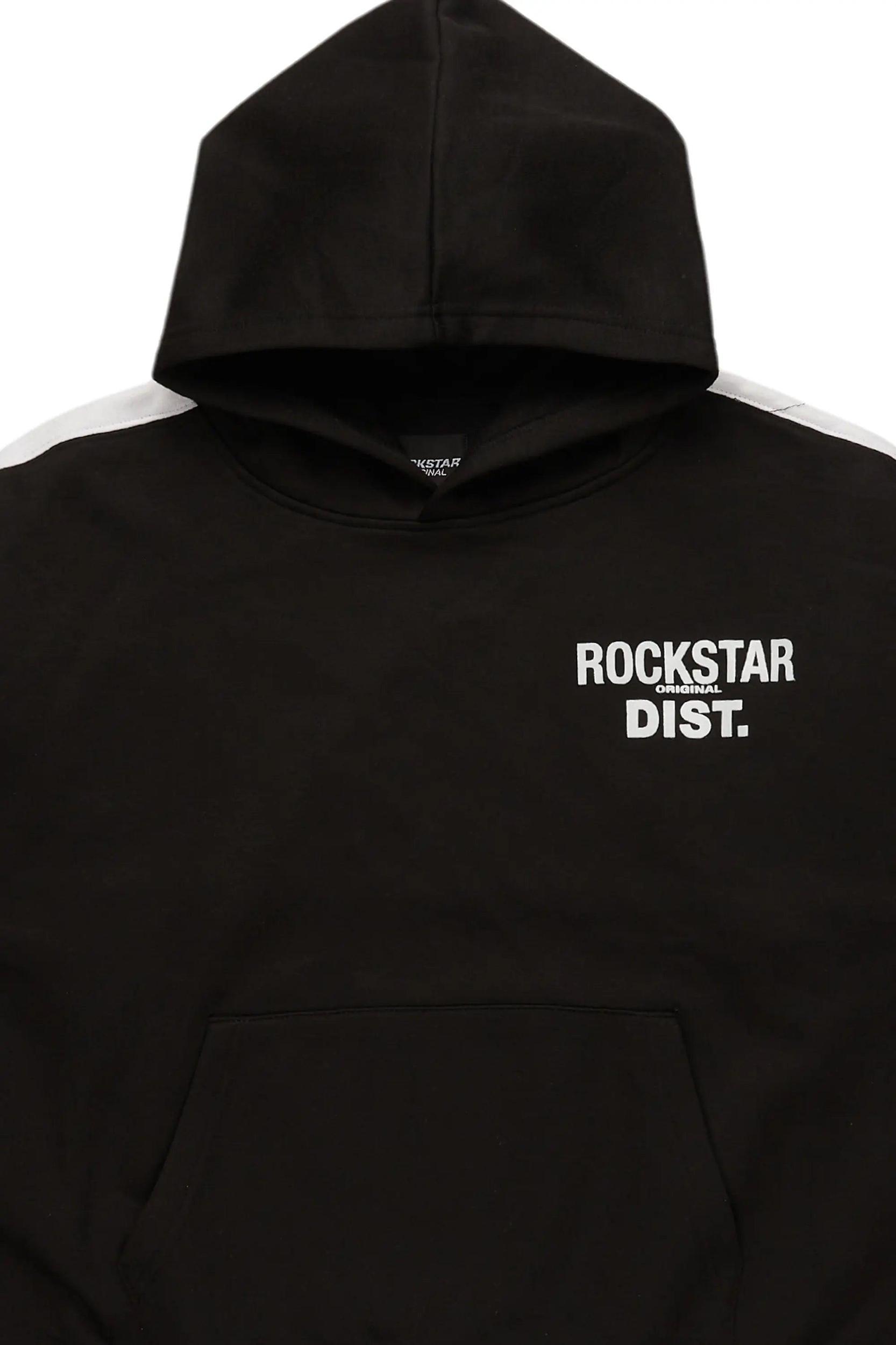 Evonne Black Oversized Hoodie Female Product Image