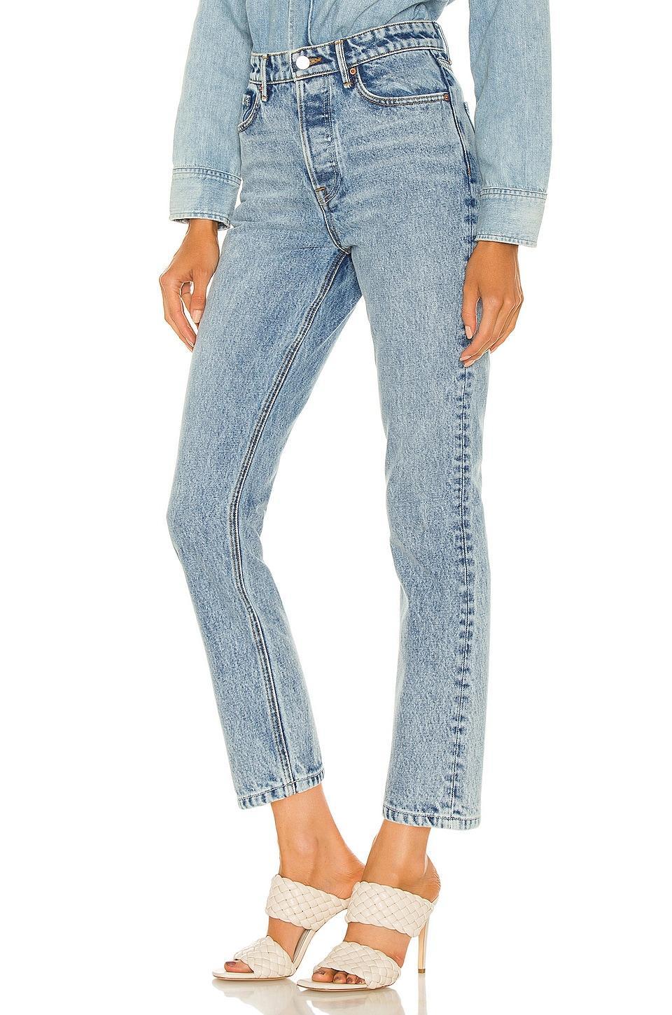 Karolina High Rise Straight Crop GRLFRND Product Image