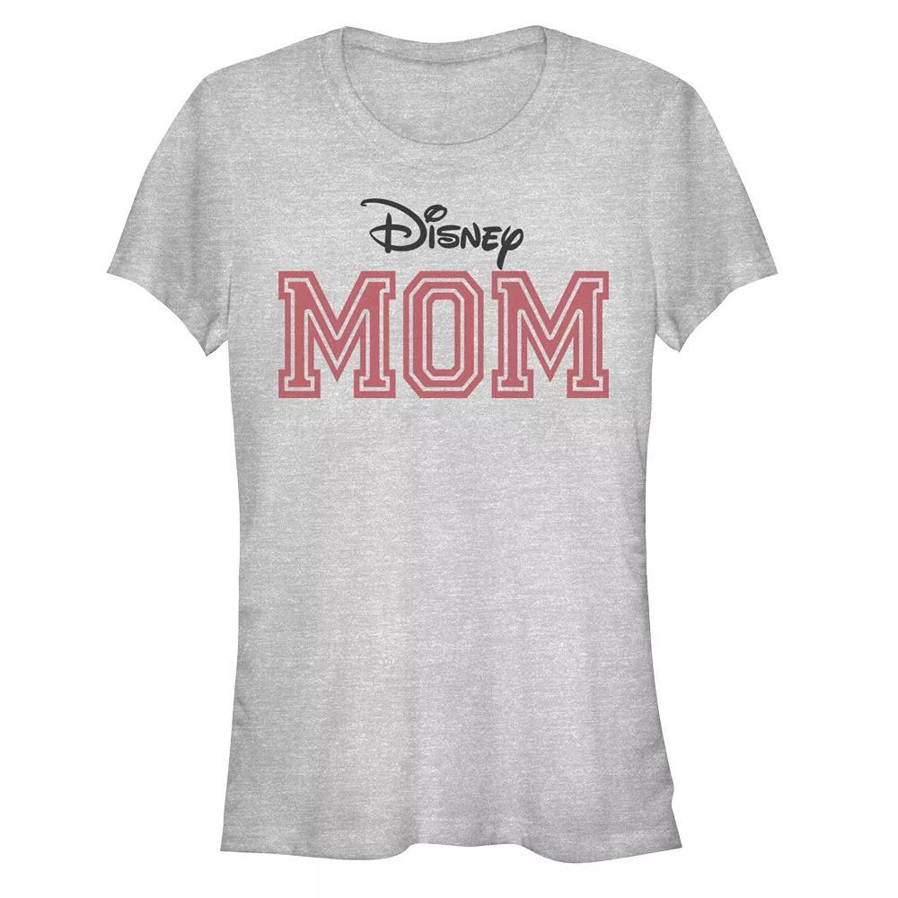 Disney Mom Juniors' Graphic Tee, Women's, Size: XXL, Athletic Grey Product Image