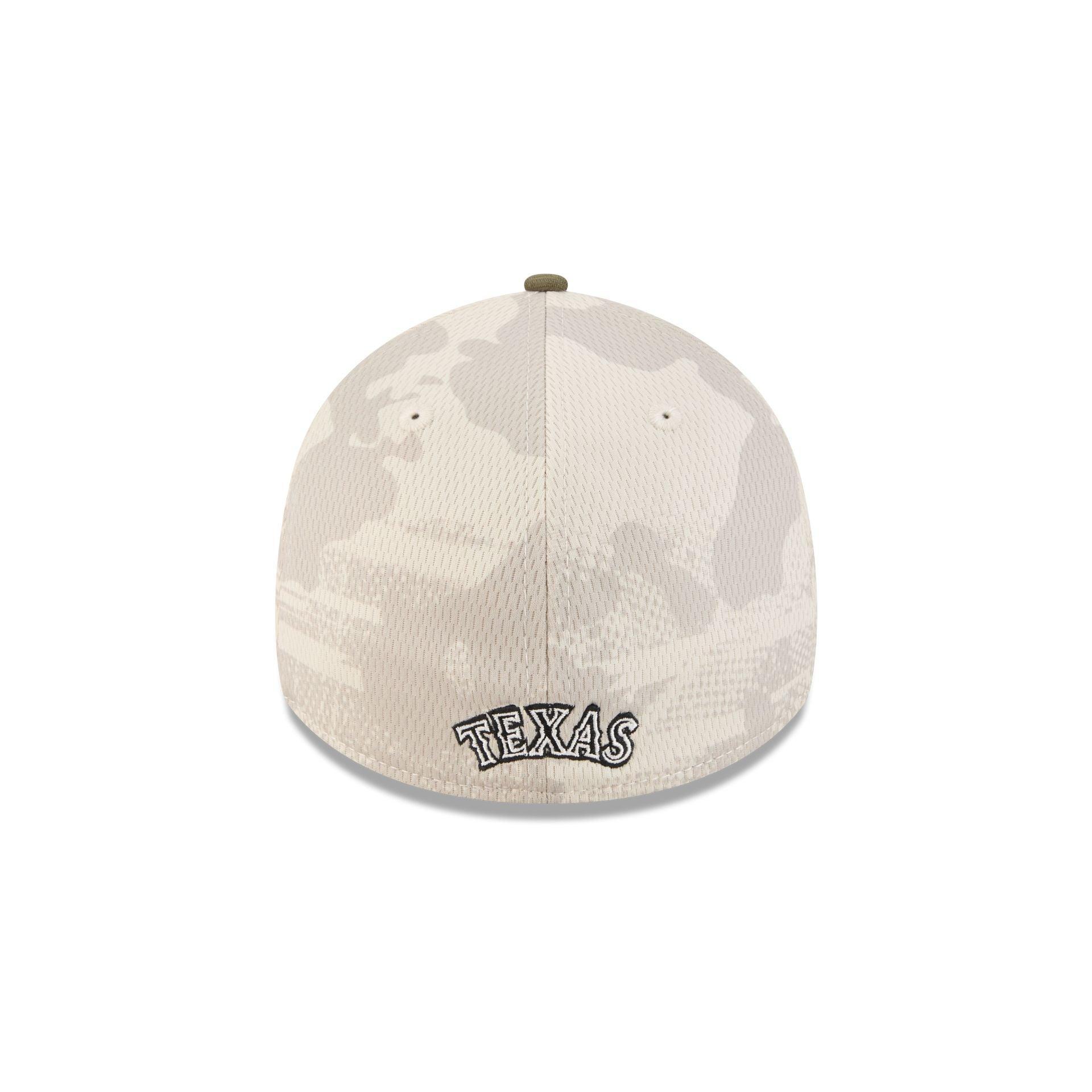 Texas Rangers Armed Forces Day 2025 39THIRTY Stretch Fit Hat Male Product Image
