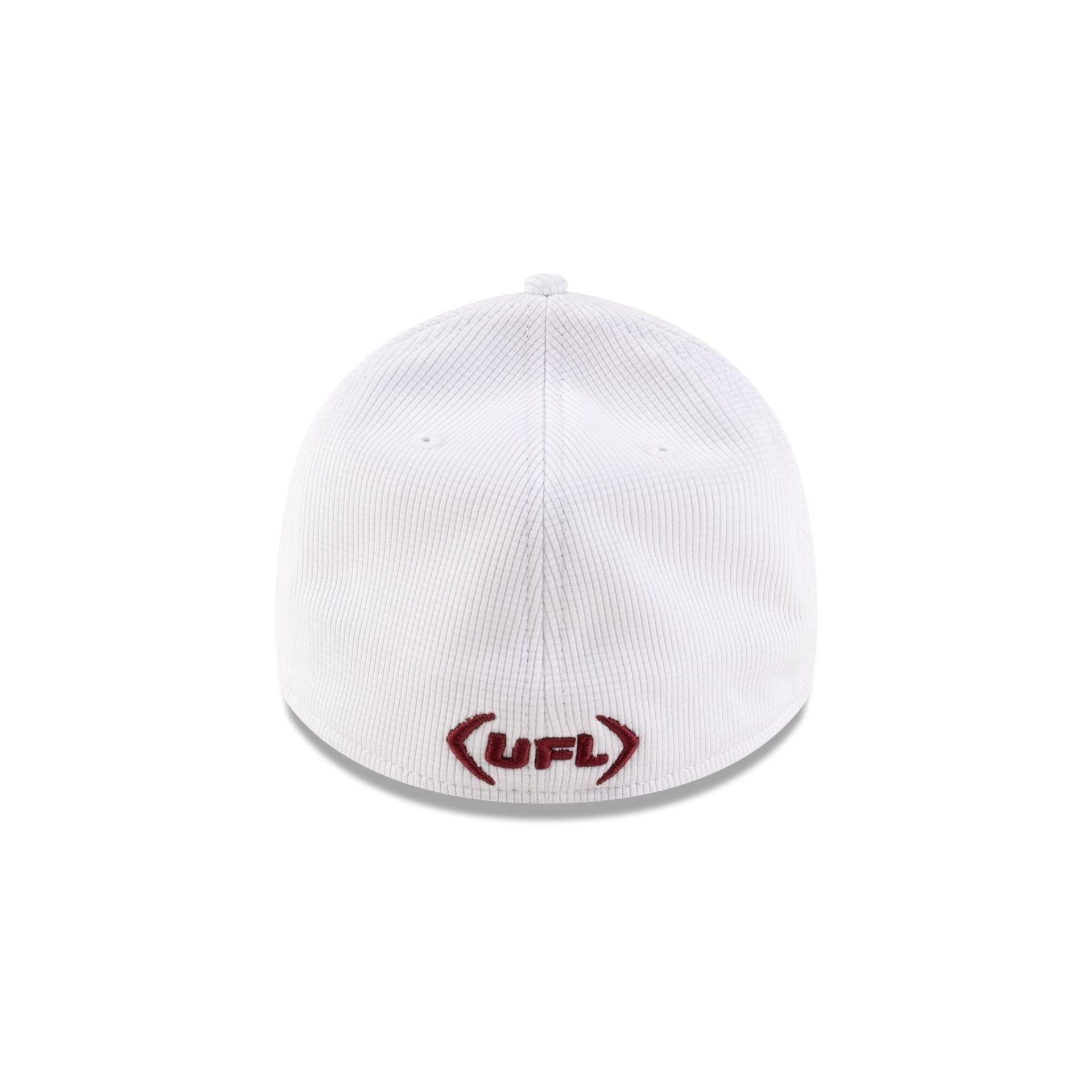 Michigan Panthers White 39THIRTY Stretch Fit Hat Male Product Image