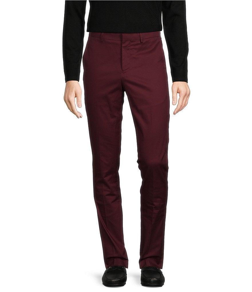 Murano Evan Extra Slim Fit Flat Front Tapered Leg Chino Pants Product Image