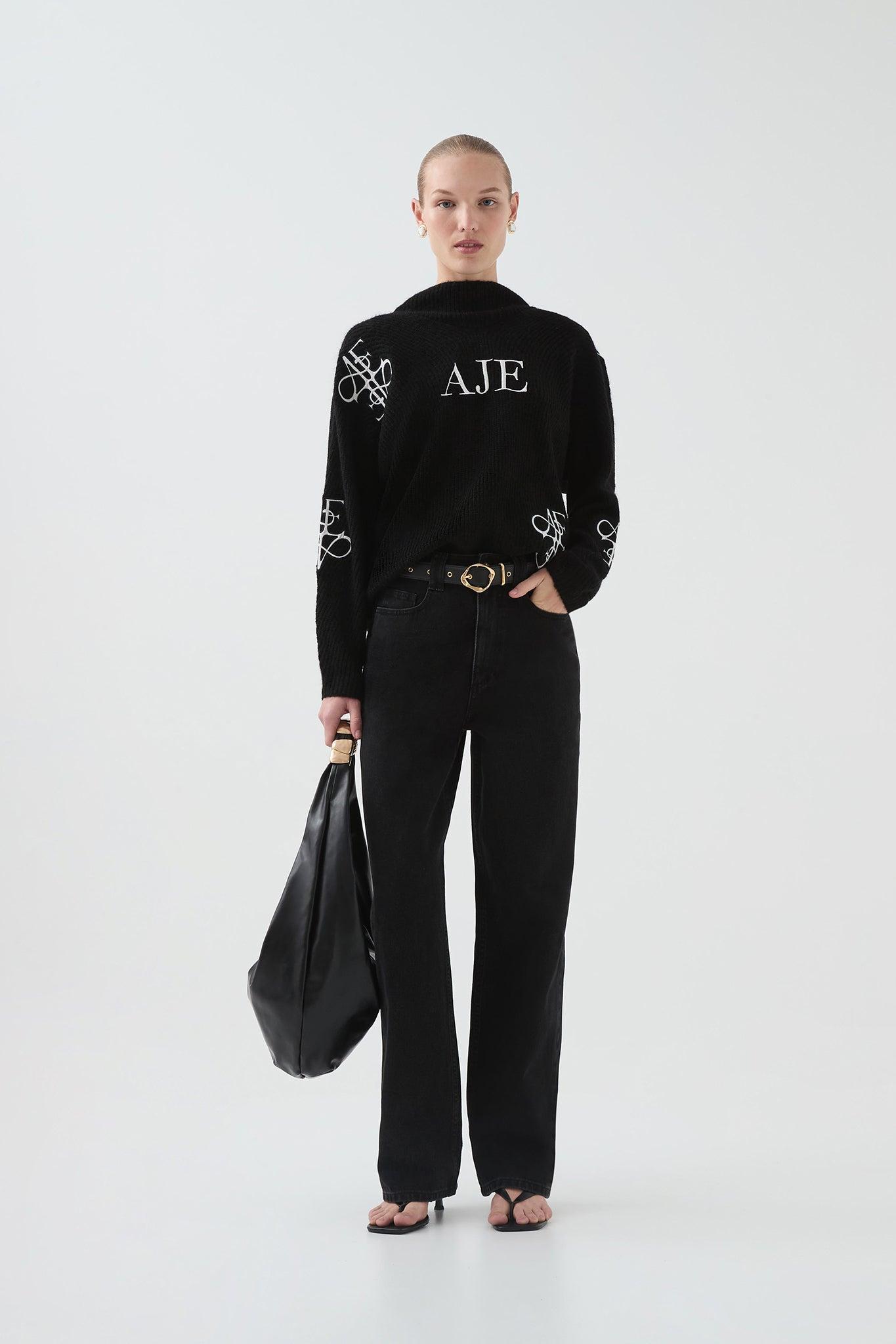 Nola Logo Knit Jumper Product Image