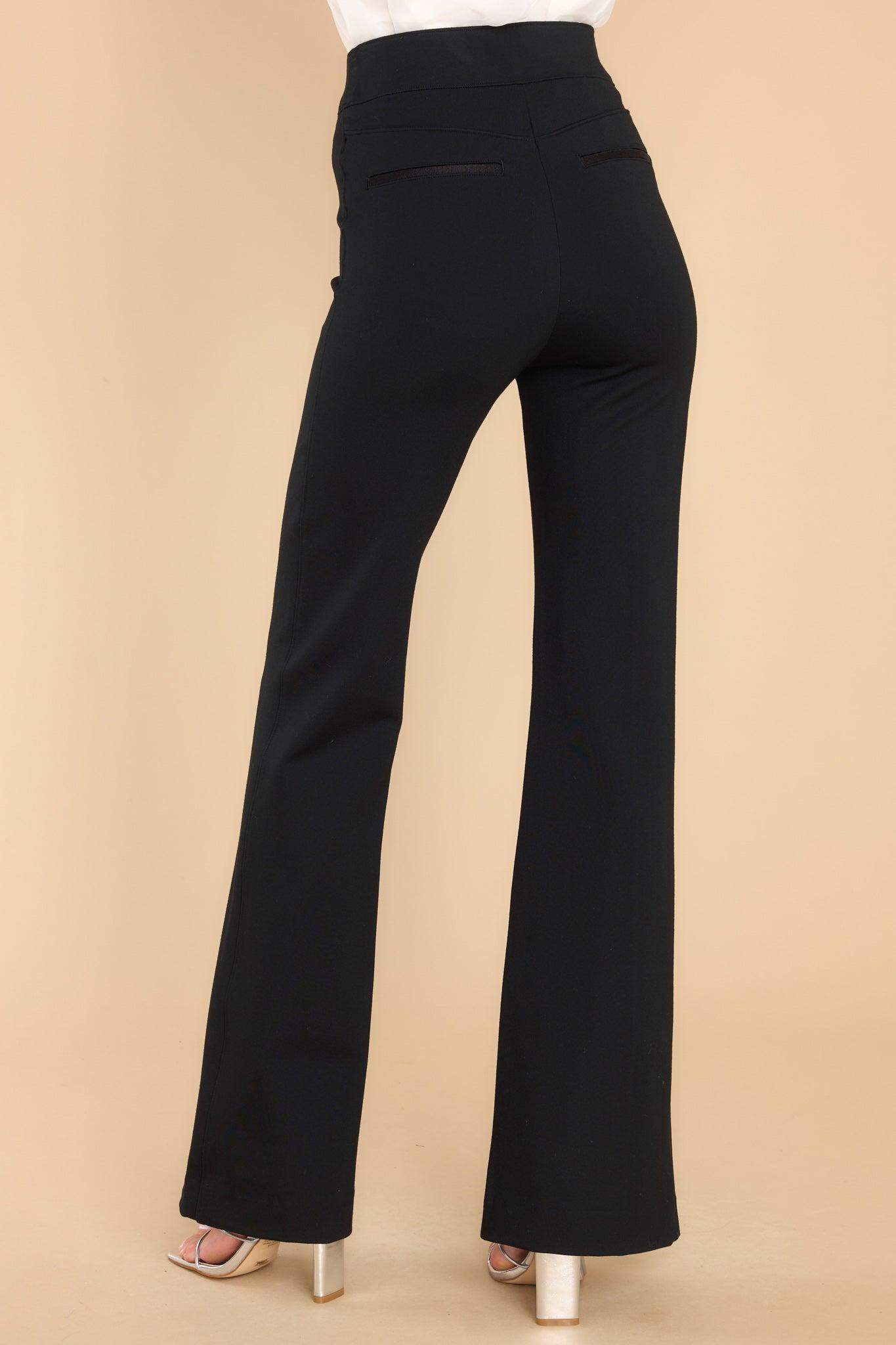 The Perfect Black Hi-Rise Flare Pants Female Product Image