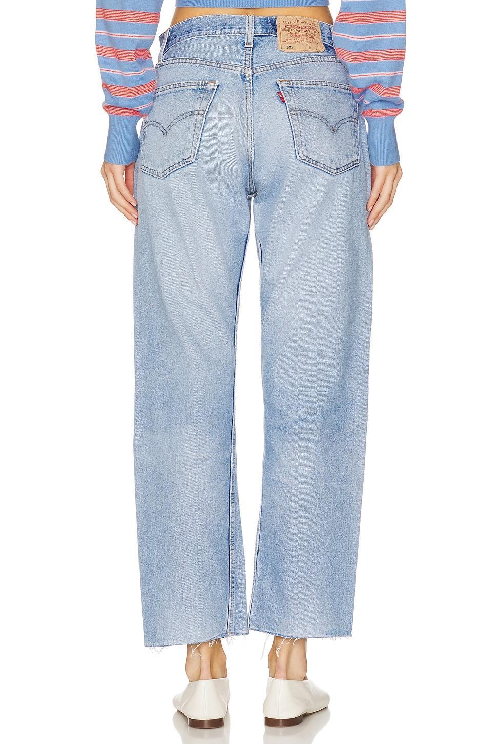 Relaxed Undone Hem Jeans aligrace Product Image