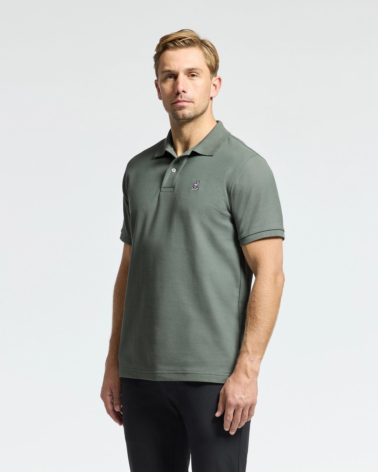 MENS CLASSIC PIQUE POLO SHIRT - B6K001B200 Product Image