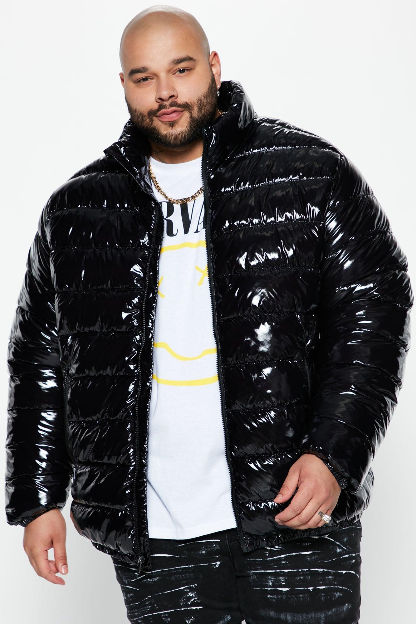 Shine On Puffer Jacket - Black Product Image
