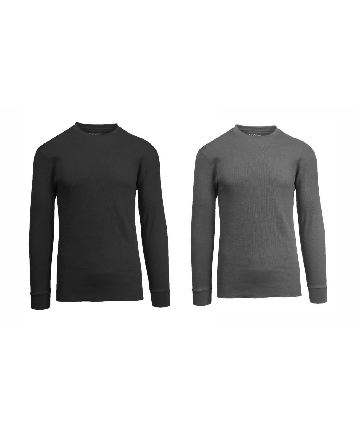 Galaxy By Harvic Mens Waffle Knit Thermal Shirt, Pack of 2 Product Image