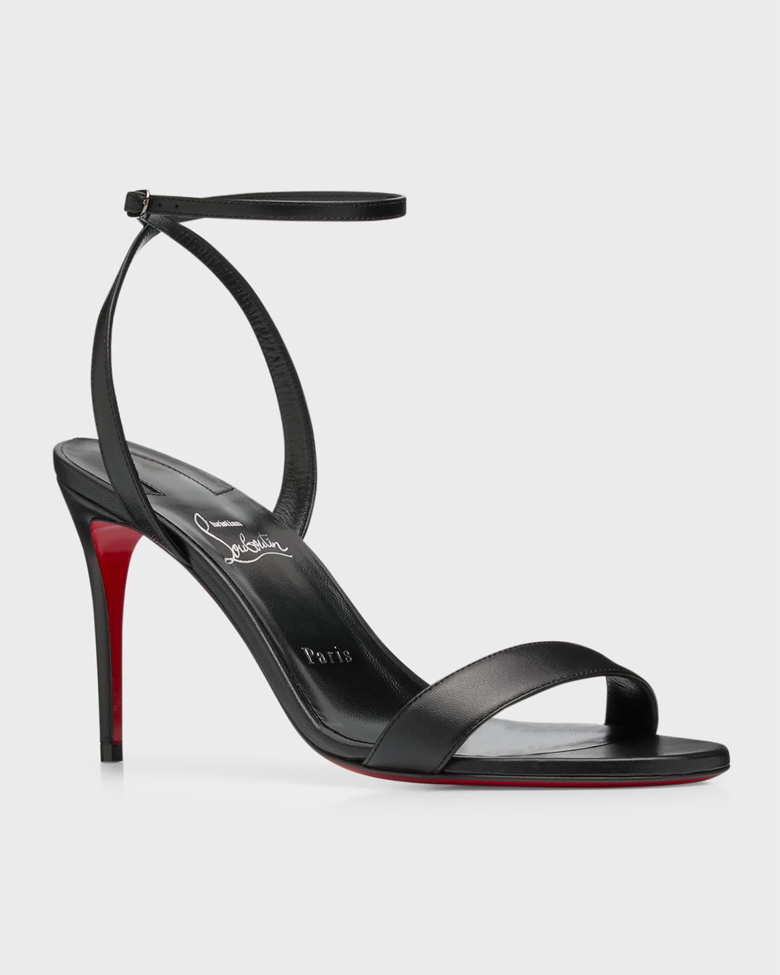 Loubigirl Ankle-Strap Red Sole Sandals Product Image