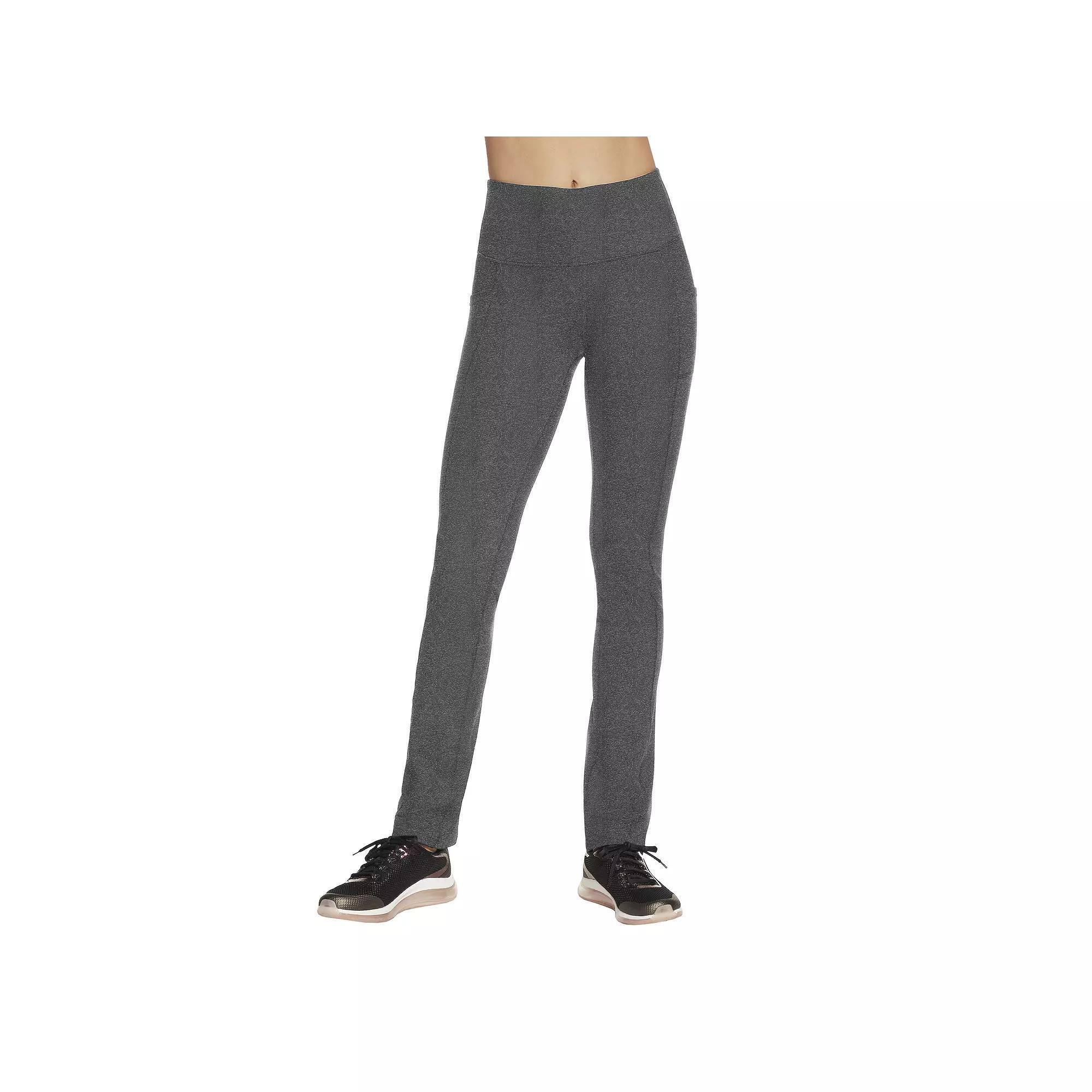 Petite Skechers® GOWALK JOY High Waist Pants, Women's, Size: XXL Petite, Grey Grey Product Image