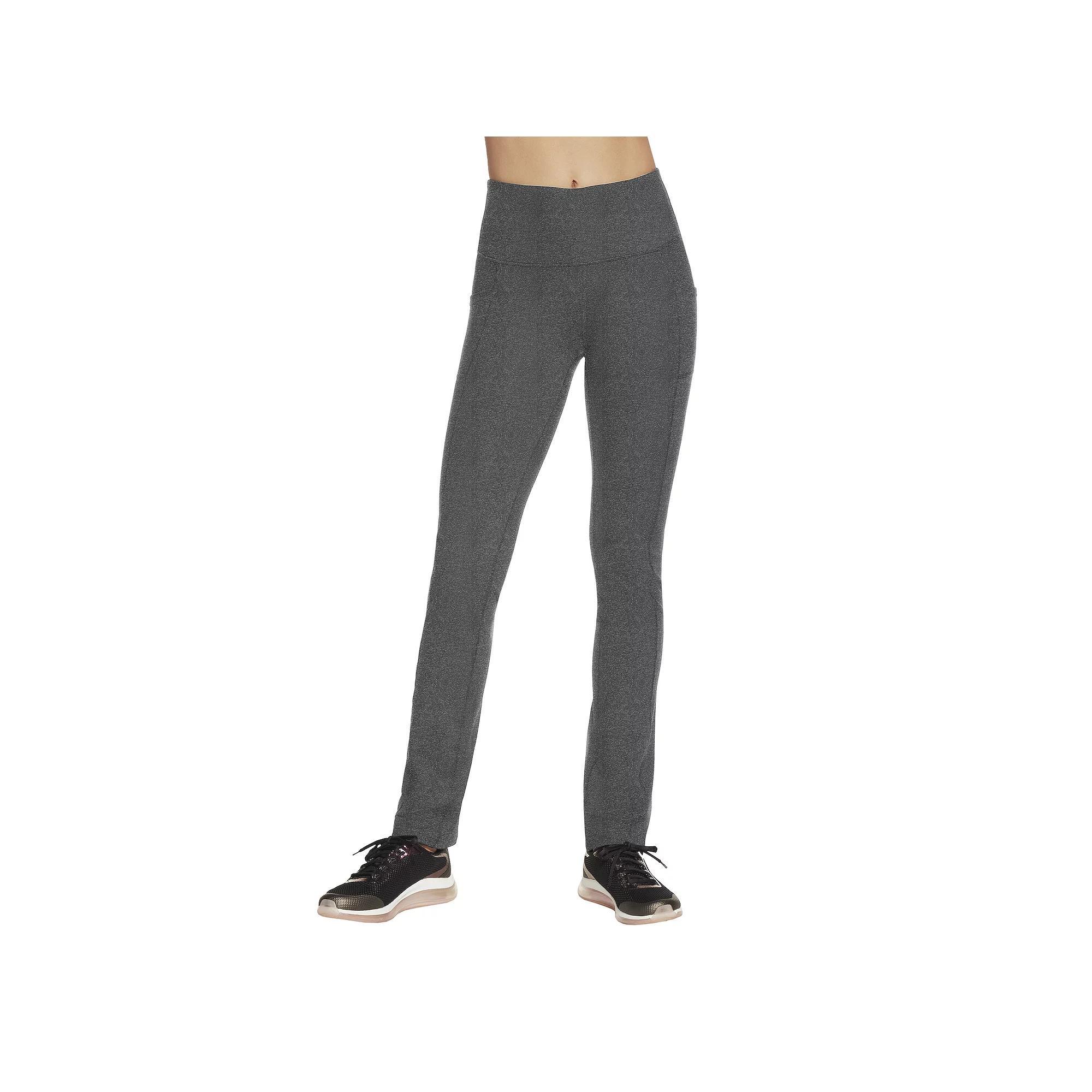 Petite Skechers® GOWALK JOY High Waist Pants, Women's, Size: XXL Petite, Grey Grey Product Image