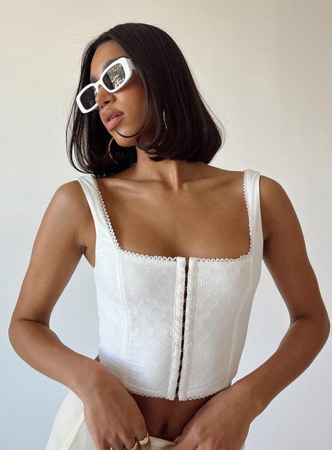 Bryleigh Top White Product Image