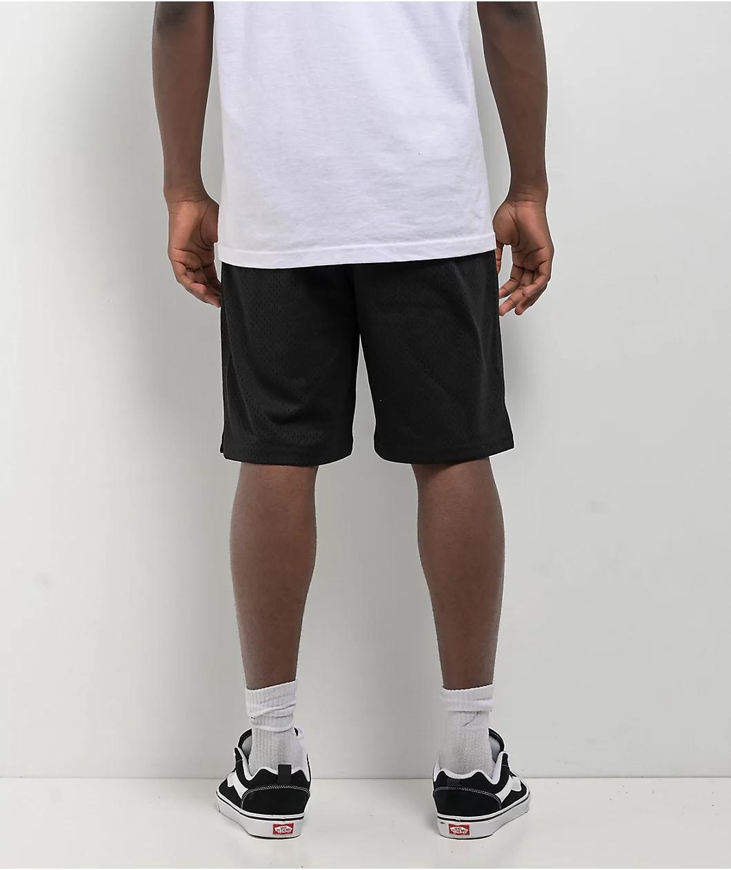 Welcome Brier Black Mesh Shorts Product Image