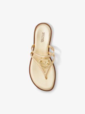 Hampton Metallic Leather Sandal Product Image