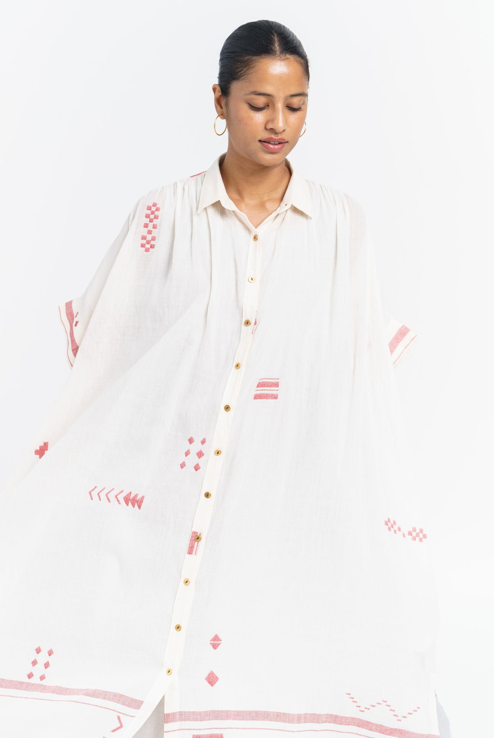 Oversized long shirt dress Product Image